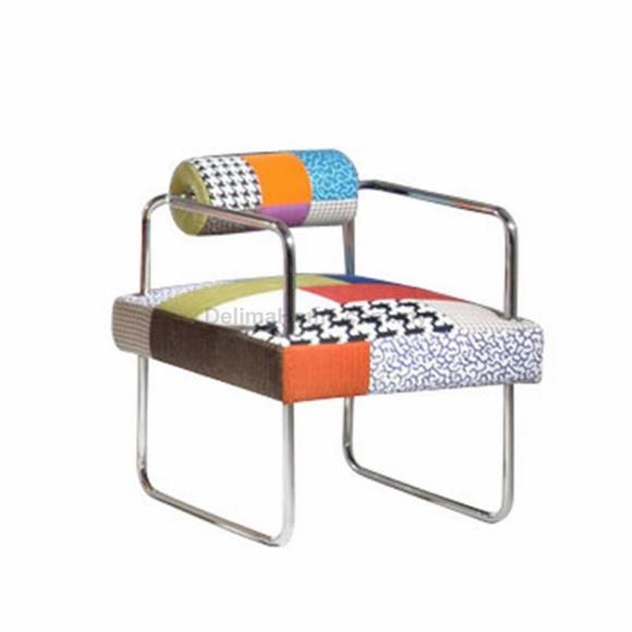 Patchwork Chair - Leg Stainless Steel