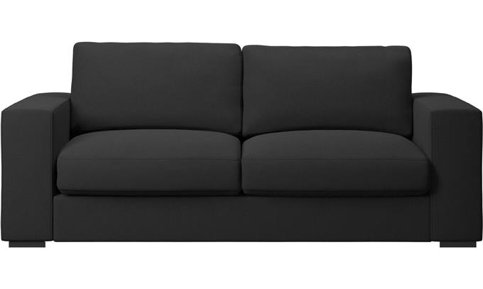 Wide Cushions Make Classic Sofa