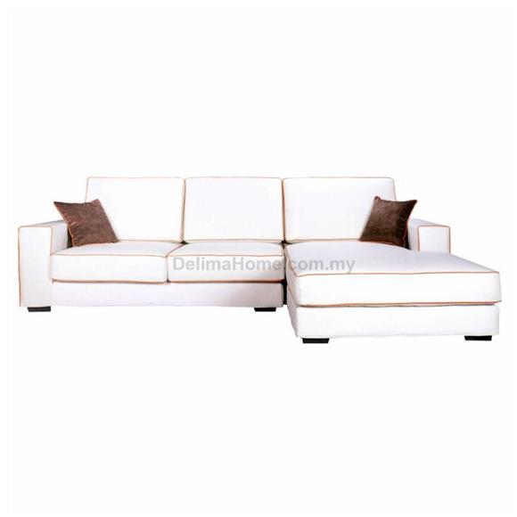 L-shape Sofa Set - Fabric High Density Foam