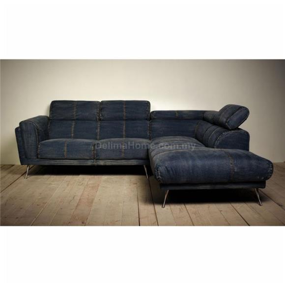 Imported Custom Made Denim - Imported Custom Made Denim Sofa