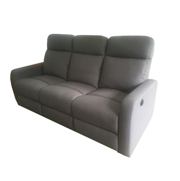 Brown Fabric - Fabric Recliner Sofa