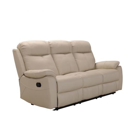 Leather Recliner Sofa - Full Leather Recliner Sofa