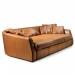 Day Bed Full Leather Covered - Can Choose Full Leather Color