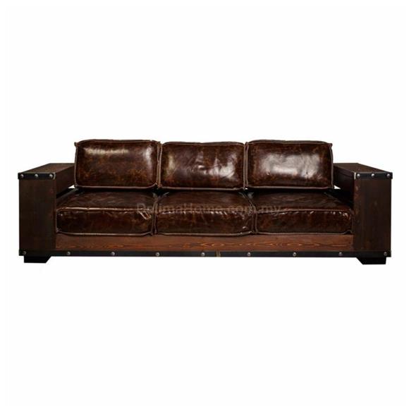 Imported Custom Made - Custom Made Leather Sofa