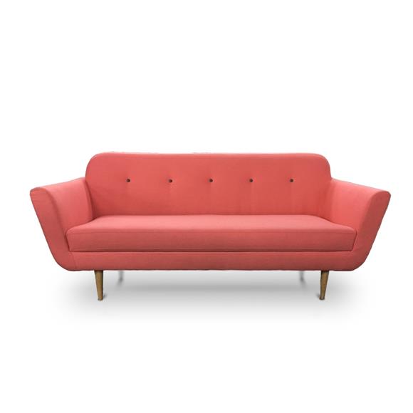 Solid Wood Sofa - Sofa Leg Colors Option Available