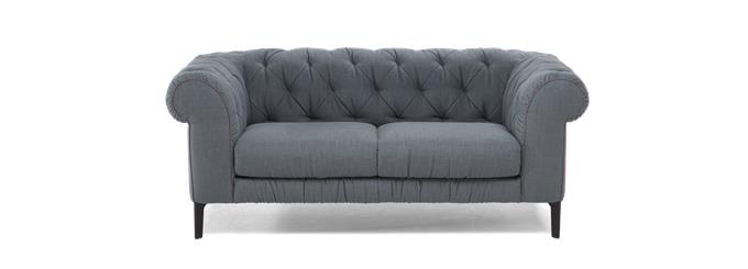 Compact Sofa With - Classic Chesterfield
