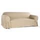 Twill Sofa Slipcover - Cover Features Soft Cotton Construction
