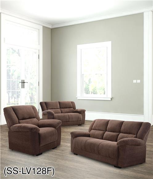 Entire Living Room - Fabric Sofa Set
