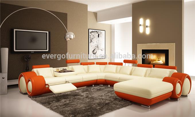 Leather Recliner Sofa - High Density Foam