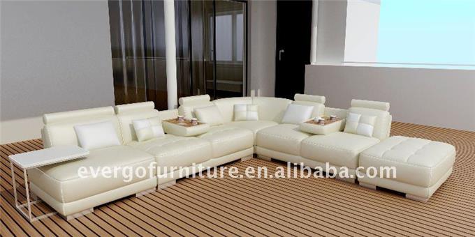 Sectional Sofa Features - Full Grain Leather