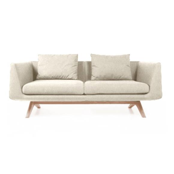Back Cushions - Solid Ash Wood Legs Elegantly