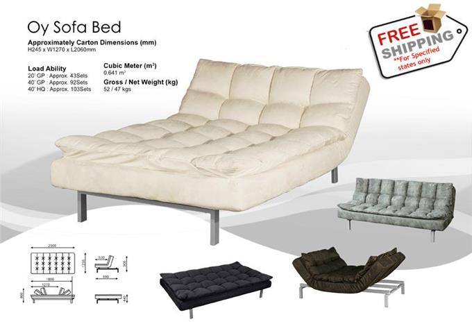 Ensure Comfort - Elegant Sofa Bed