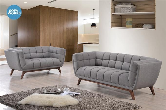 Fabric Sofa Set - Living Room Furniture