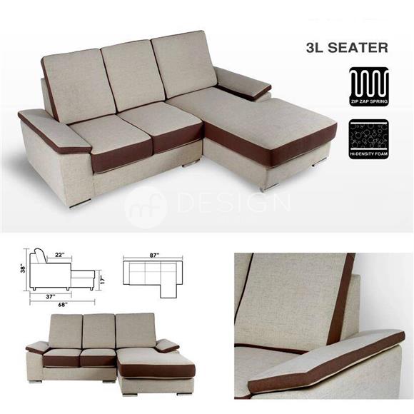 Find Out More Quality Score - L-shape Sofa With Quality Score