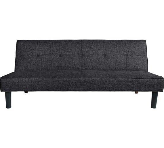 Charcoal Fabric - Sofa Bed
