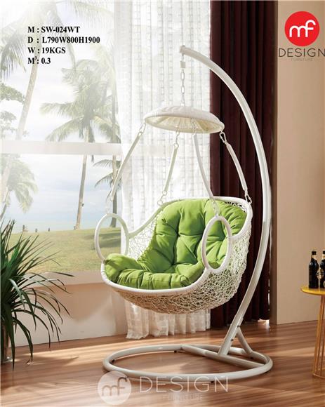 Swing Chair Hammock With Cushion - Delivery Crew Unable Send Furniture