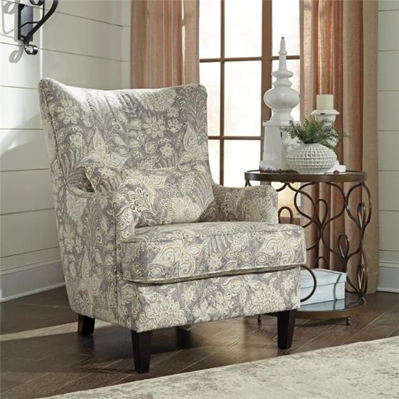 Subtle Textured - Wing Back Chair