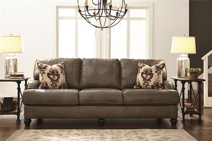 Attached Back Cushions - English Roll Arm Sofa