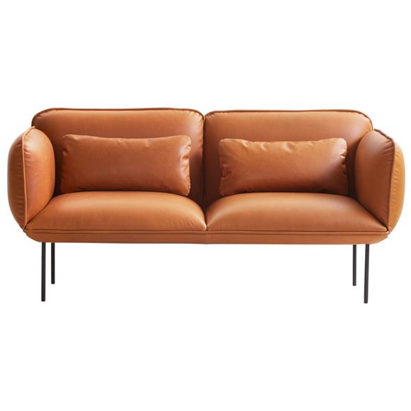 With Metal - Two Seater Sofa