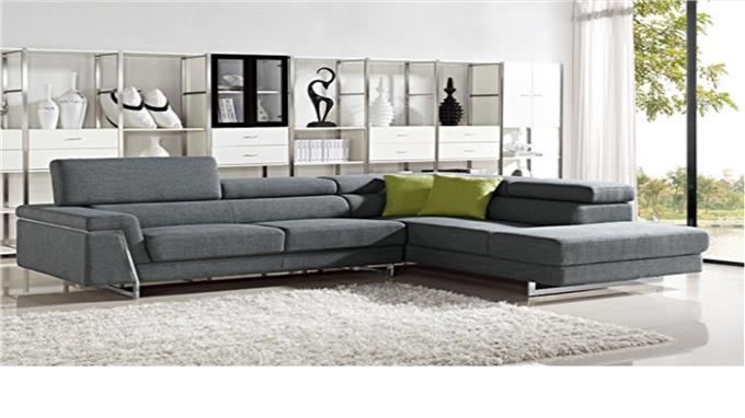Sectional Sofa Set With - High Density Foam Cushioning