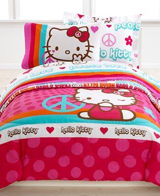 Hello Kitty Comforter - Hello Kitty Bedsheet