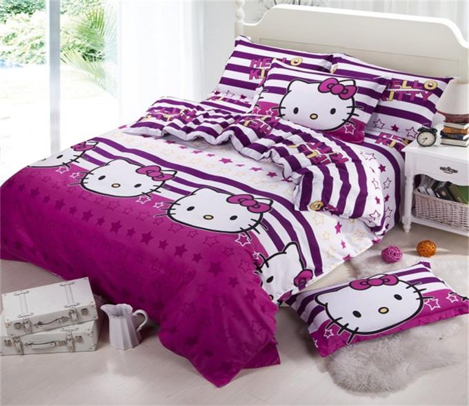 Bed Set Bedding - Hello Kitty Bedsheet