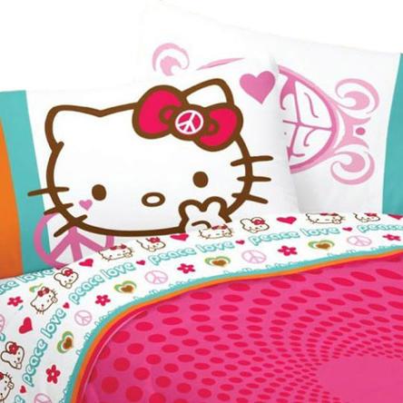 Hello Kitty Bed Sheet Set