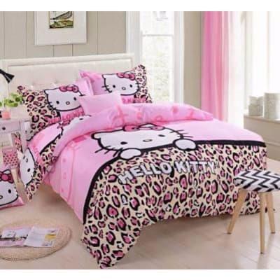 Dream Bedroom - Quality Hello Kitty Bedsheet