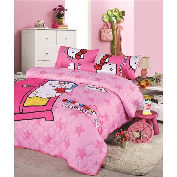 Include Fitted Sheet - Hello Kitty Queen