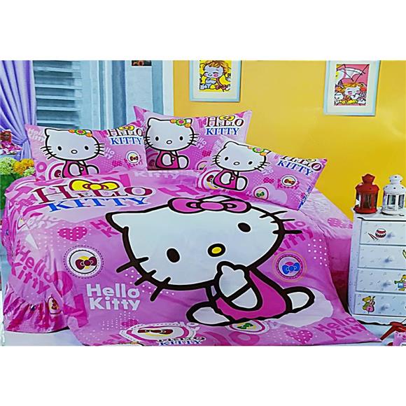 Sheet Pink - Cartoon Hello Kitty