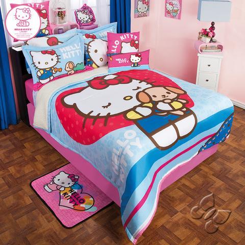 Hello Kitty Bedsheet Set