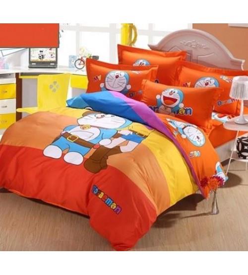 Warm Colour - Right Angle Bed Sheet Design