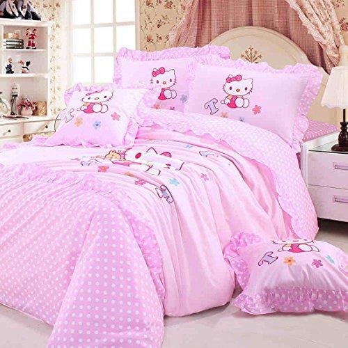 Cute - Pink Hello Kitty Bedding Set
