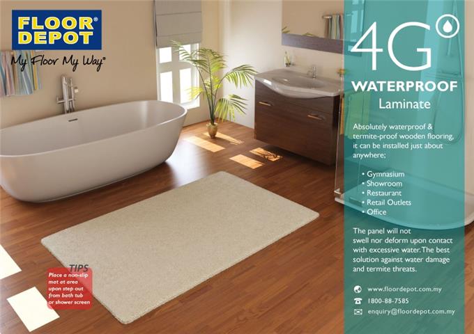 Against Water Damage - Waterproof Laminate Flooring