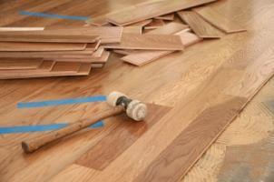 The Wood Flooring - Composite Wood Pressed Together