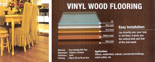 Flooring Design - Vinyl Wood Flooring