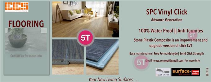 Stone Plastic Composite - Laminated Flooring Malaysia