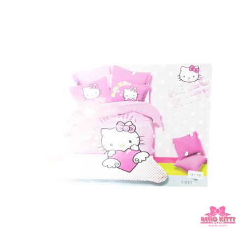 Hello Kitty Cartoon Bedsheet - Right Angle Bed Sheet Design