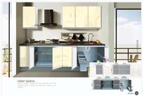 Aluminium Kitchen Cabinet Catalog - Highly Spacious Store Various Utensils
