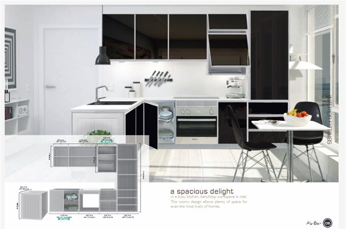 Aluminium Kitchen Cabinet Catalog