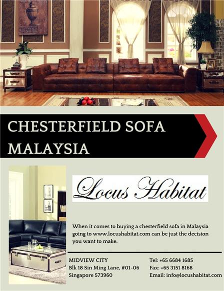 Chesterfield Sofa In Malaysia - Chesterfield Sofa Malaysia