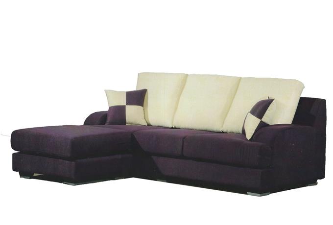 Style Living Room - L Shape Fabric Sofa