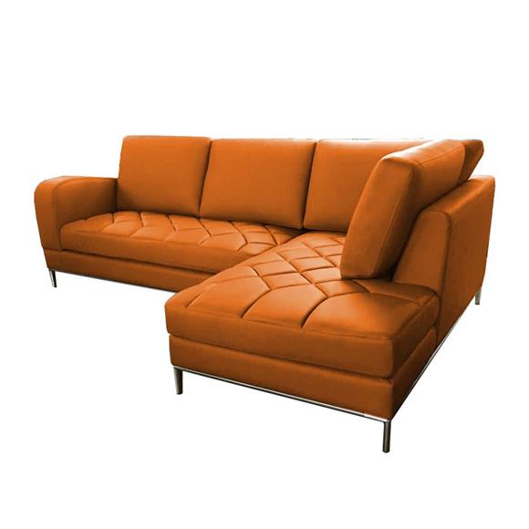 Genuine Leather Sofa - L Shaped Sofa Design