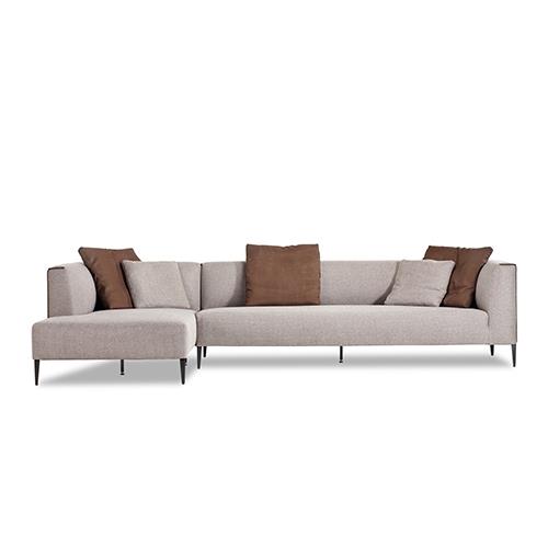 L Shape Sofa With - Contemporary L Shape Sofa With