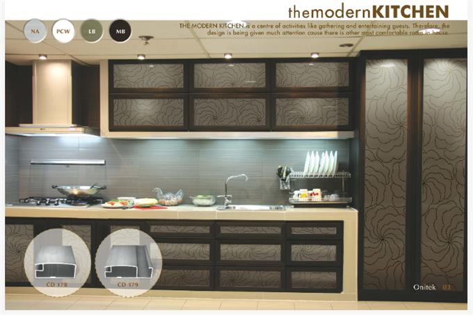 Comfortable Room - Aluminium Kitchen Cabinet Catalogue