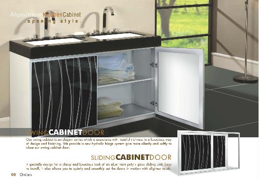 System Give - Aluminium Kitchen Cabinet