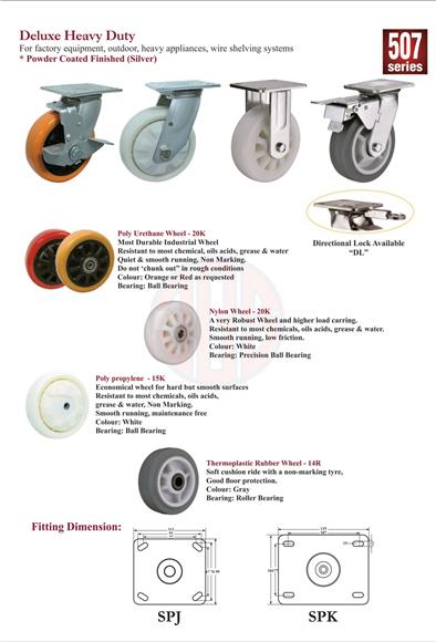 Non Marking Tyre - Most Durable Industrial Wheel
