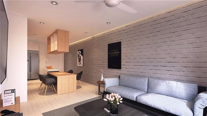Bedroom Apartment - 3d Design Living Room