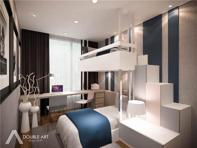 Soft Hues - 3d Design Kids Bedroom