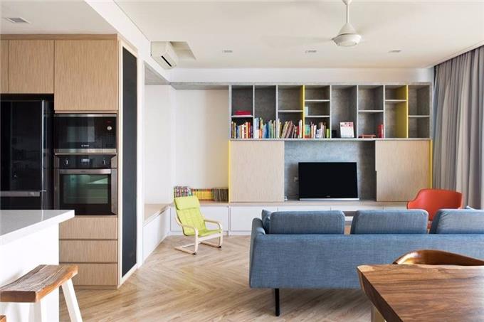 Studio Apartment - Tv Cabinet Design
